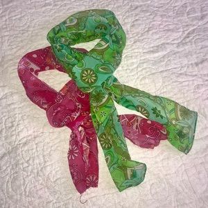 Pink or Green Scarf